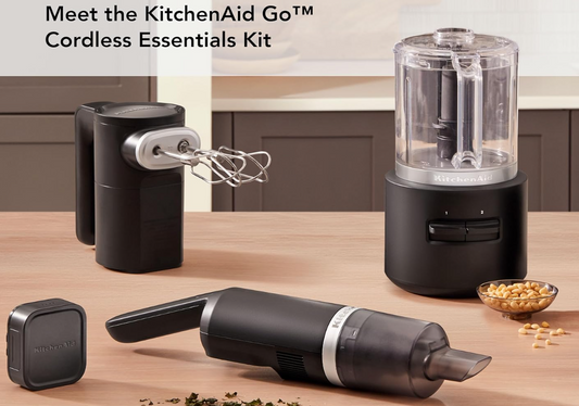 KitchenAid Go™ Cordless Kitchen Appliance Bundle – Power, Portability, and Style for Your Modern Kitchen